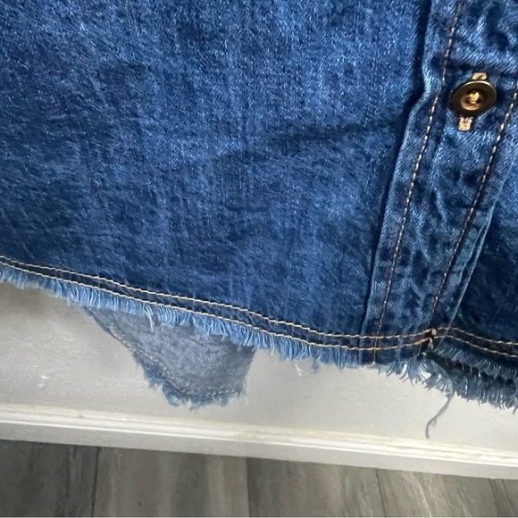 Anthropology Pilcro Sleeveless Halter Swing Denim Midi
Dress Size Small NWT - Picture 10 of 14